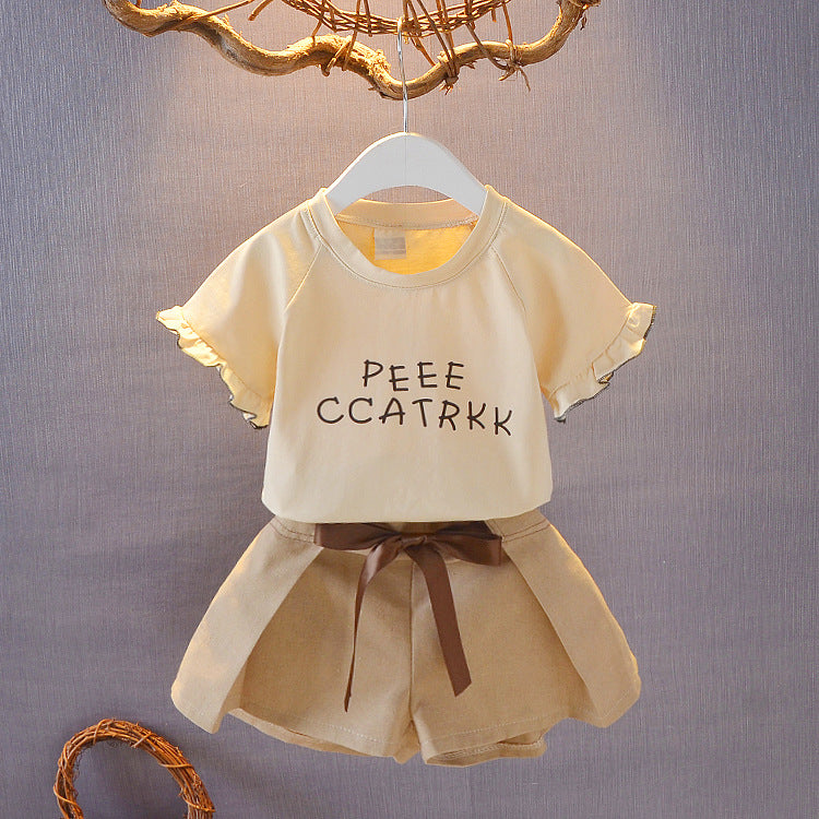 Conjunto Infantil Feminino Verão