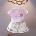 Conjunto Infantil Feminino Borboleta Floral