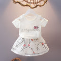 Conjunto Infantil Feminino Borboleta Floral