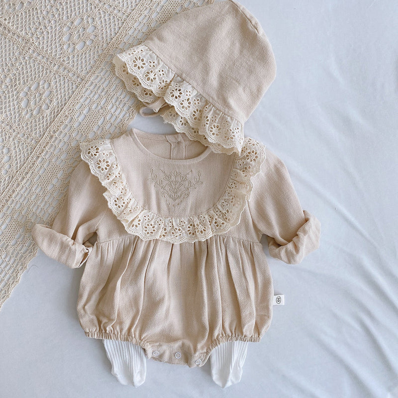 Body Infantil Feminino Rendado