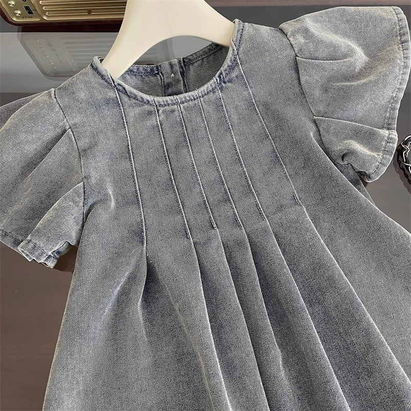 Vestido Infantil Jeans