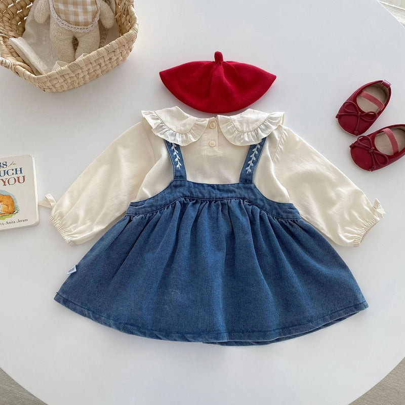 Conjunto Infantil Feminina Coelhinho e Jeans