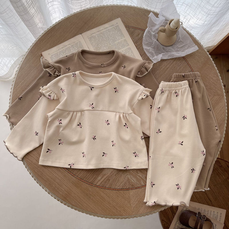 Conjunto Infantil Feminino Florzinhas