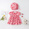 Vestido Infantil Verão Moranguinhos