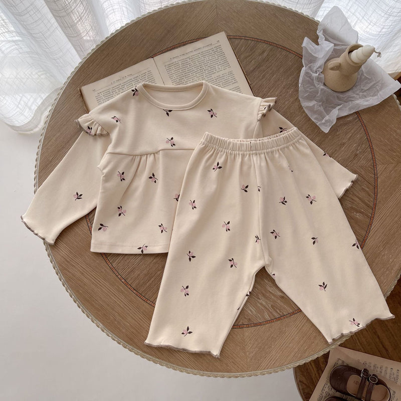 Conjunto Infantil Feminino Florzinhas