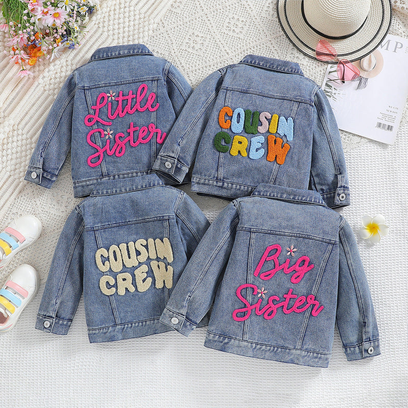 Jaqueta Jeans Infantil Sister