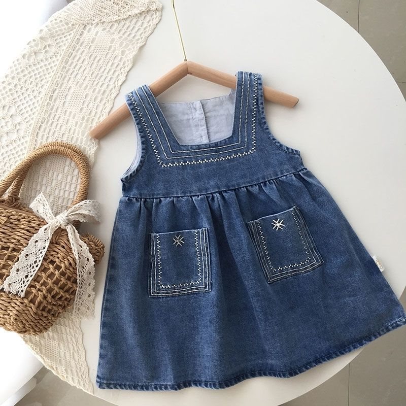 Conjunto Infantil Bordadinho e Jeans