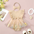 Body Infantil Feminino Lacinhos Florzinhas