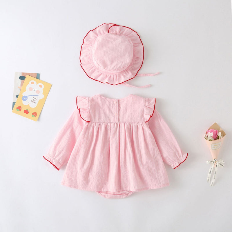 Vestido Infantil Coelhinho + Chapéu