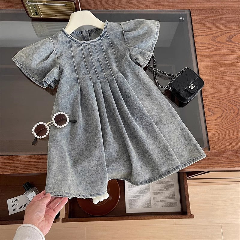 Vestido Infantil Jeans