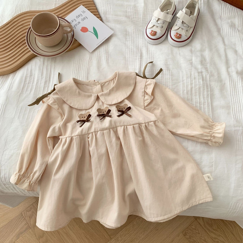 Vestido Infantil Ursinhos