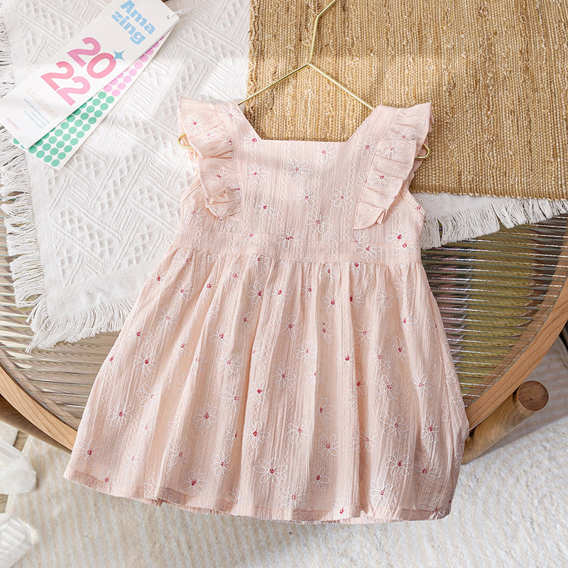 Vestido Infantil Verão Florzinhas