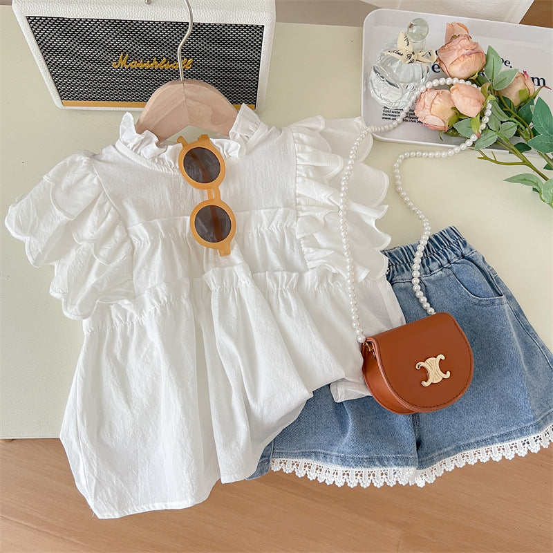 Conjunto Infantil Feminino Blusinha + Jeans