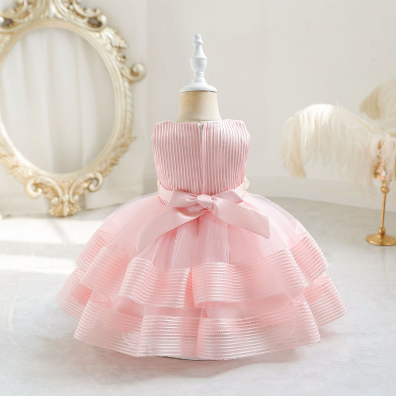 Vestido Infantil De Festa Florzinhas