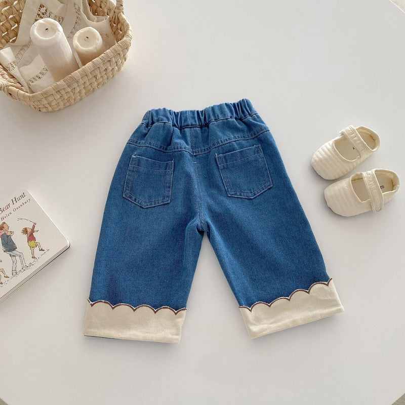 Calça Infantil Jeans Ursinhos