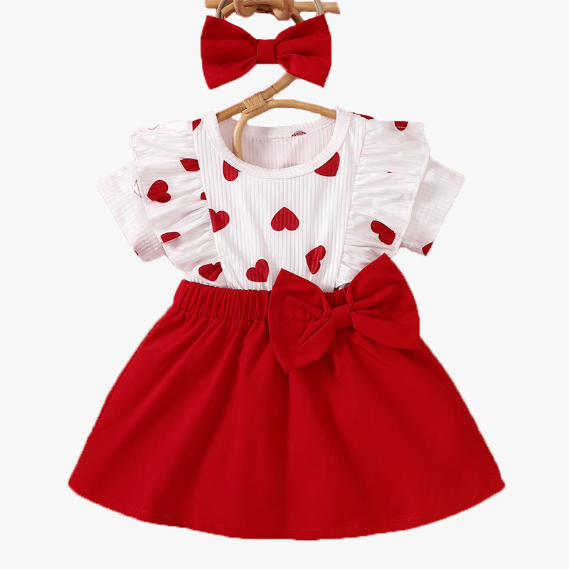 Body Infantil Feminino Love Lacinho