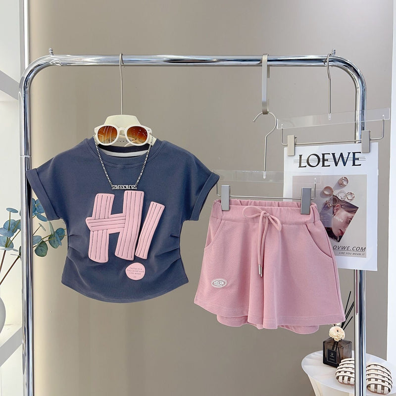 Conjunto Infantil Feminino H! Verão