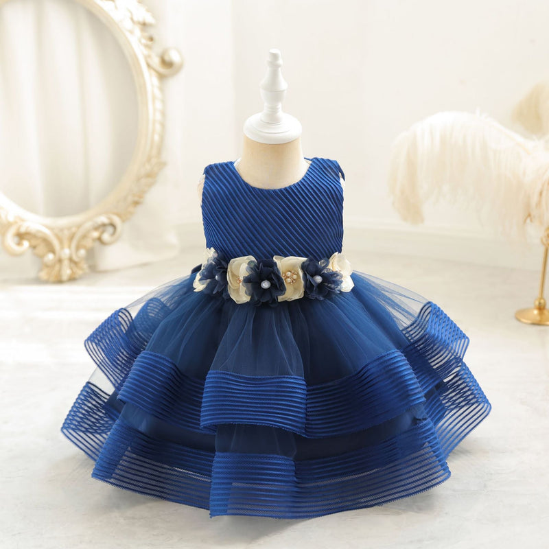 Vestido Infantil De Festa Florzinhas