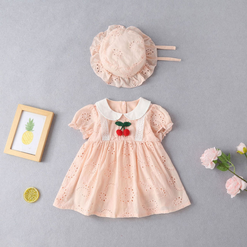 Vestido Infantil Lese Cerejinha