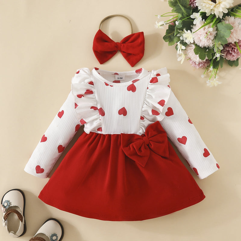 Vestido Infantil Coraçõeszinhos