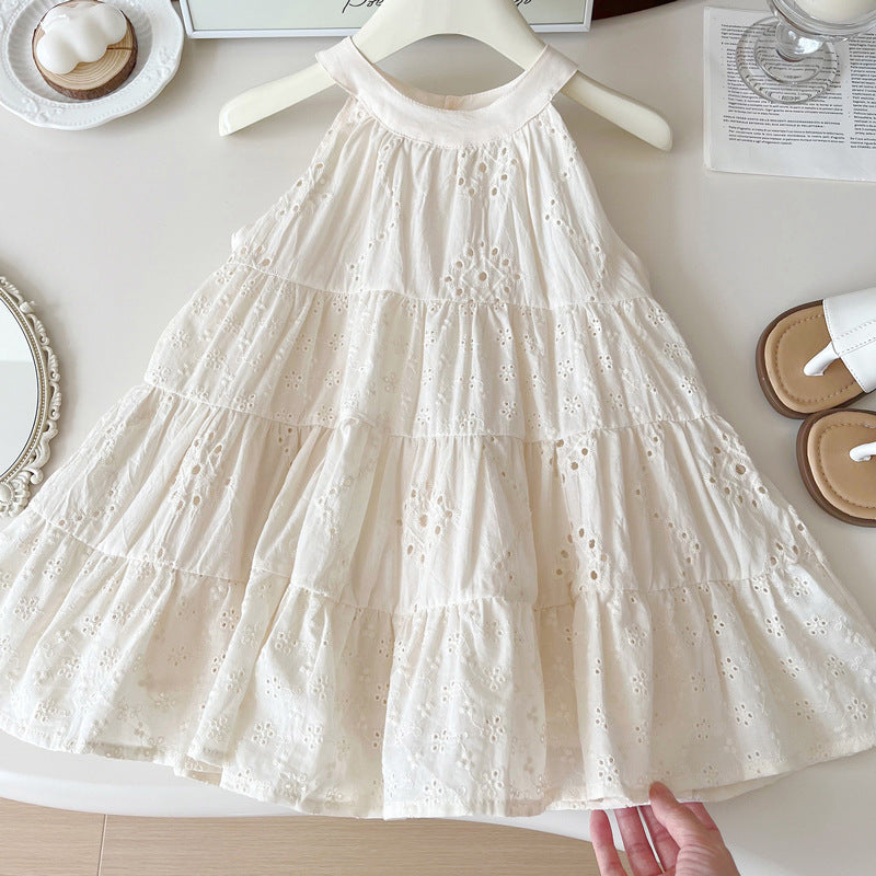 Vestido Infantil De Lese Verão