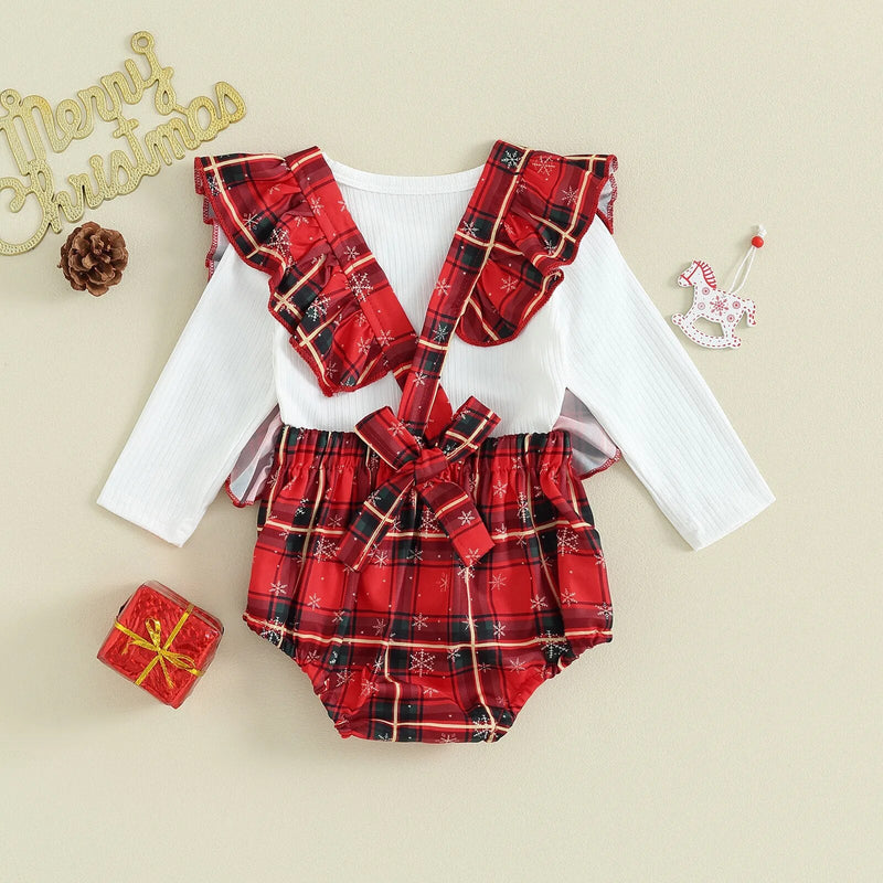 Conjunto Infantil Feminino Natal Babadinhos