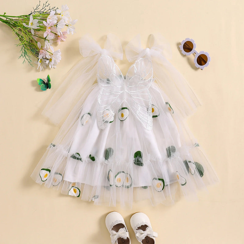 Vestido Infantil Bordado Asinha