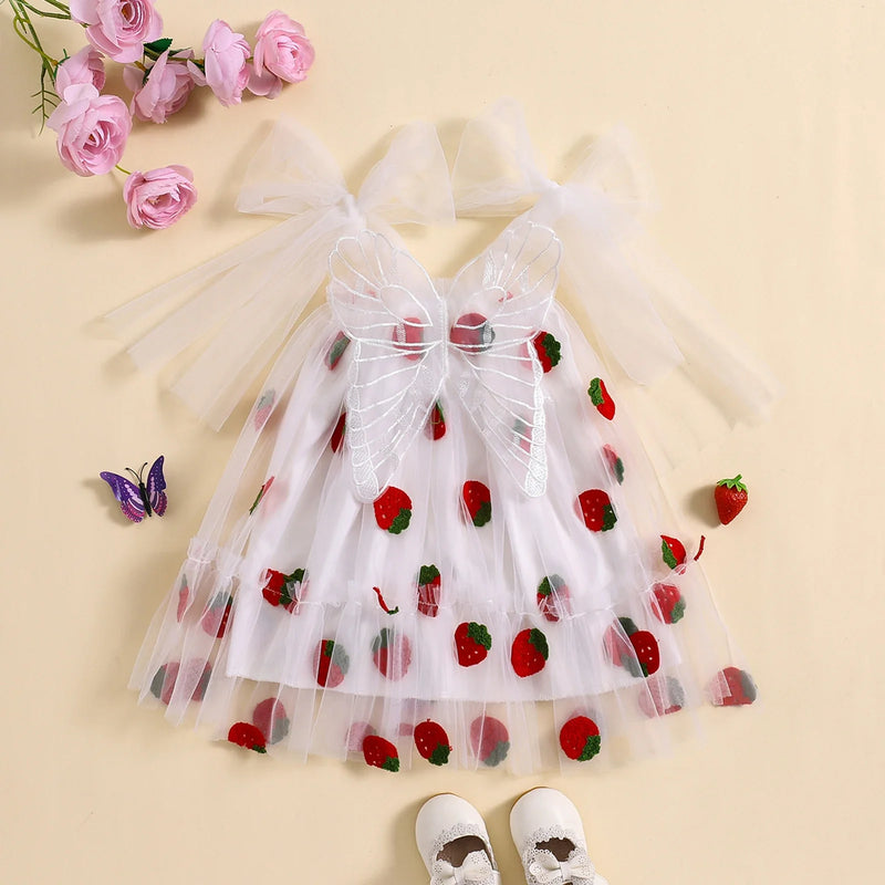 Vestido Infantil Bordado Asinha