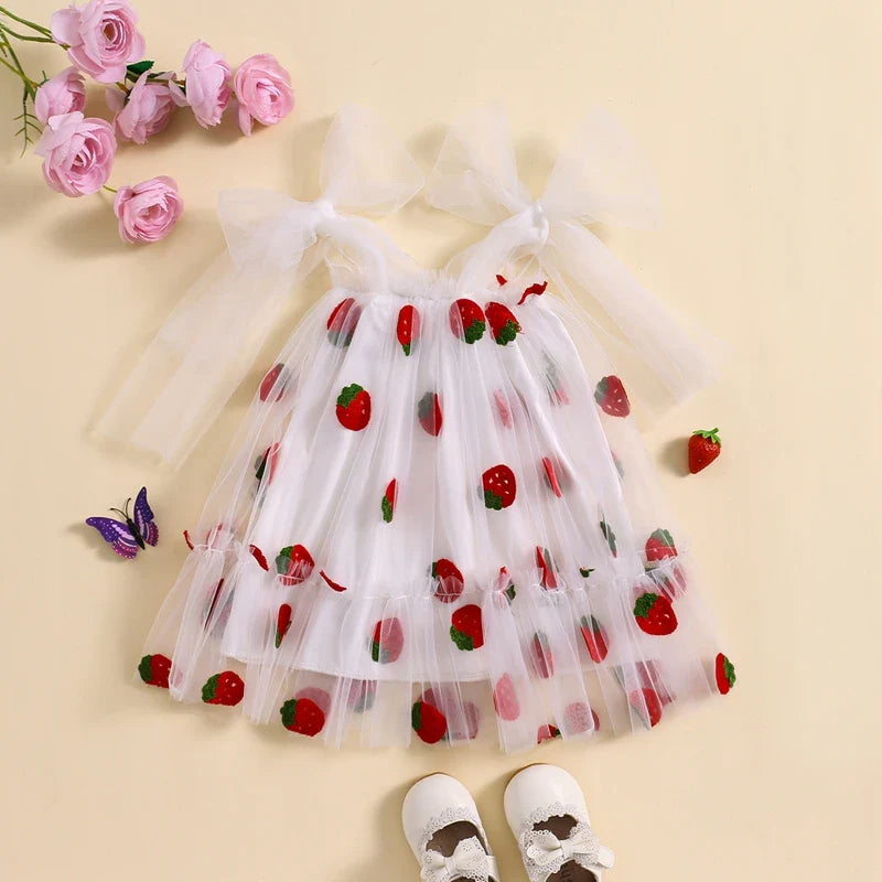 Vestido Infantil Bordado Asinha