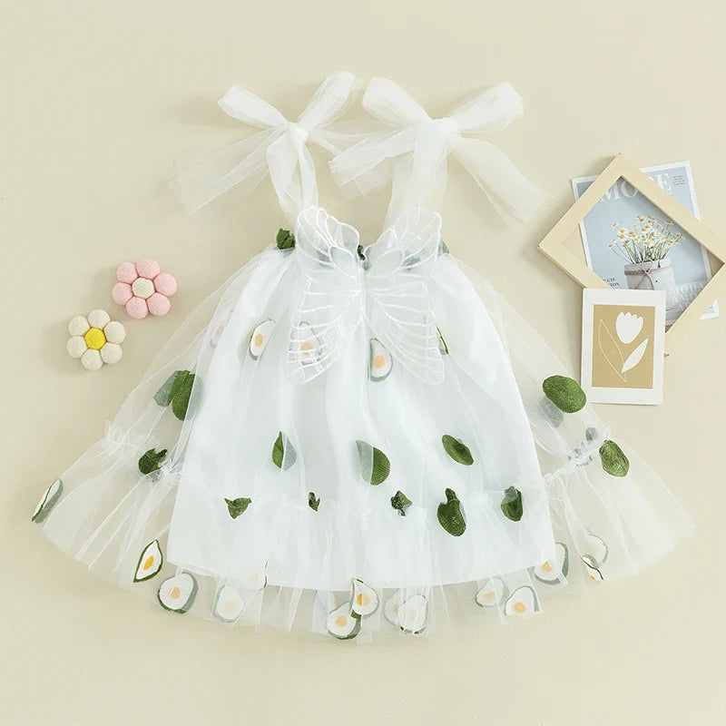 Vestido Infantil Bordado Asinha