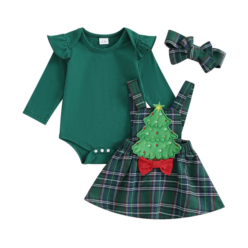 Conjunto Infantil Xadrez Natal + Faixa