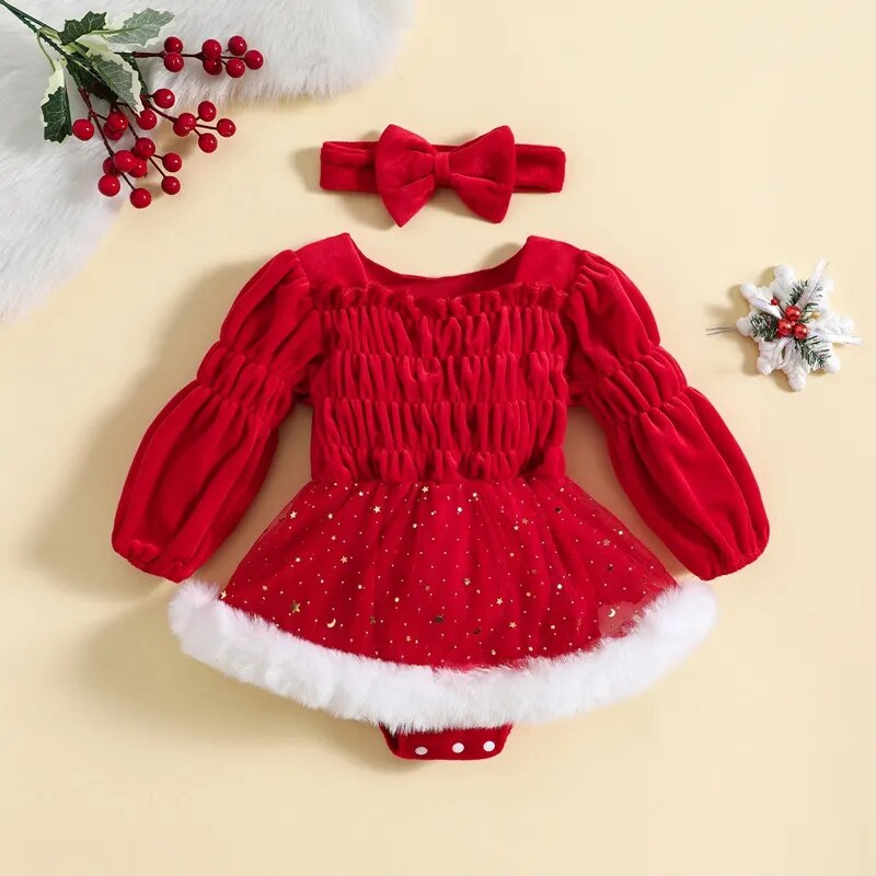 Body Infantil Natal Lastex + Faixa