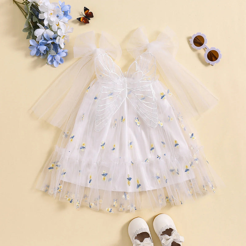 Vestido Infantil Bordado Asinha