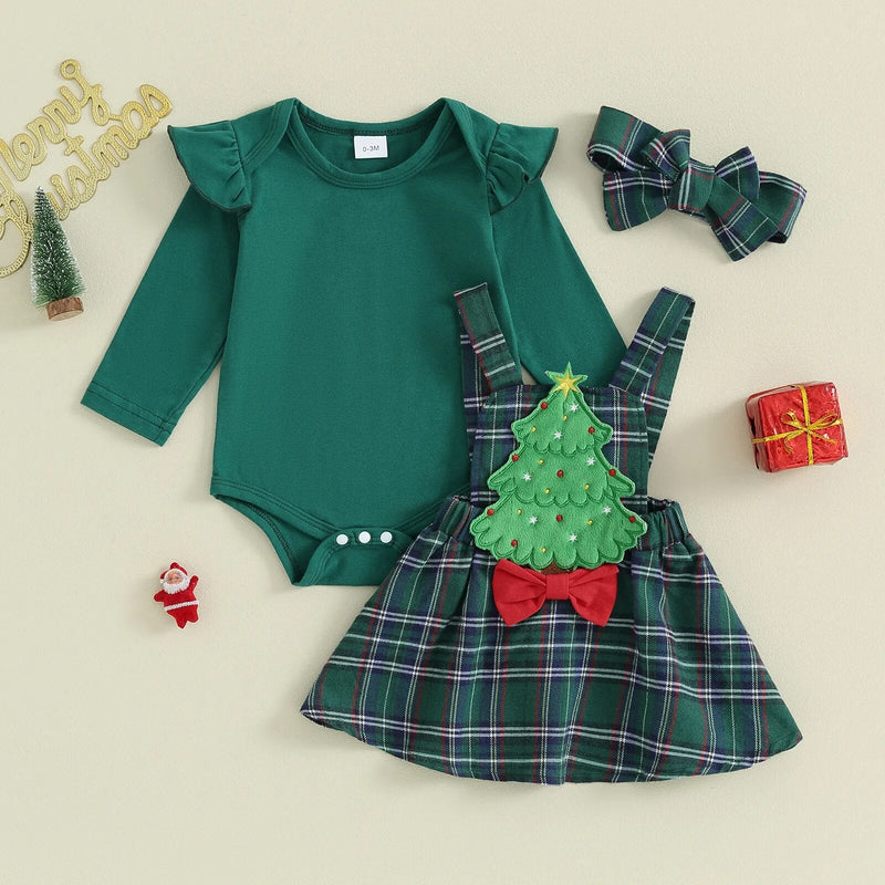 Conjunto Infantil Xadrez Natal + Faixa