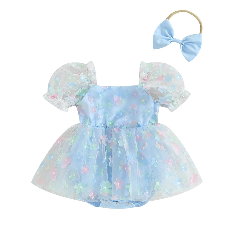 Body Feminino Infantil Florzinhas