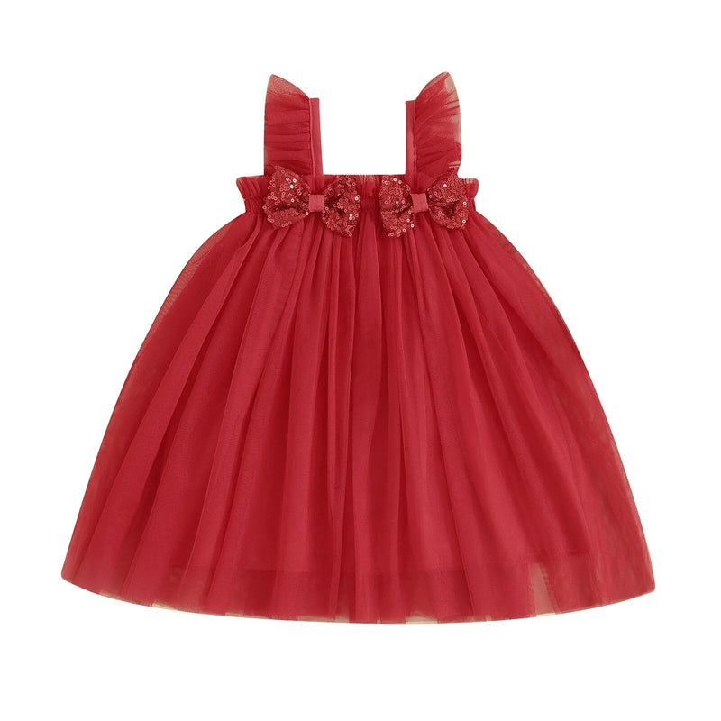 Vestido Infantil Natal Tule Alçinha