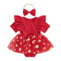 Body Infantil Feminino Tule Margaridas