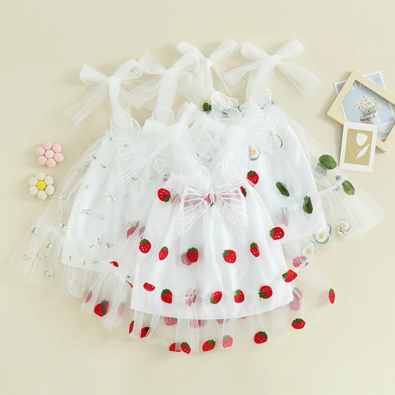 Vestido Infantil Bordado Asinha