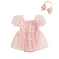 Body Feminino Infantil Florzinhas