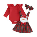 Conjunto Infantil Xadrez Natal + Faixa