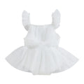 Body Infantil Vestidinho Tule Lacinho