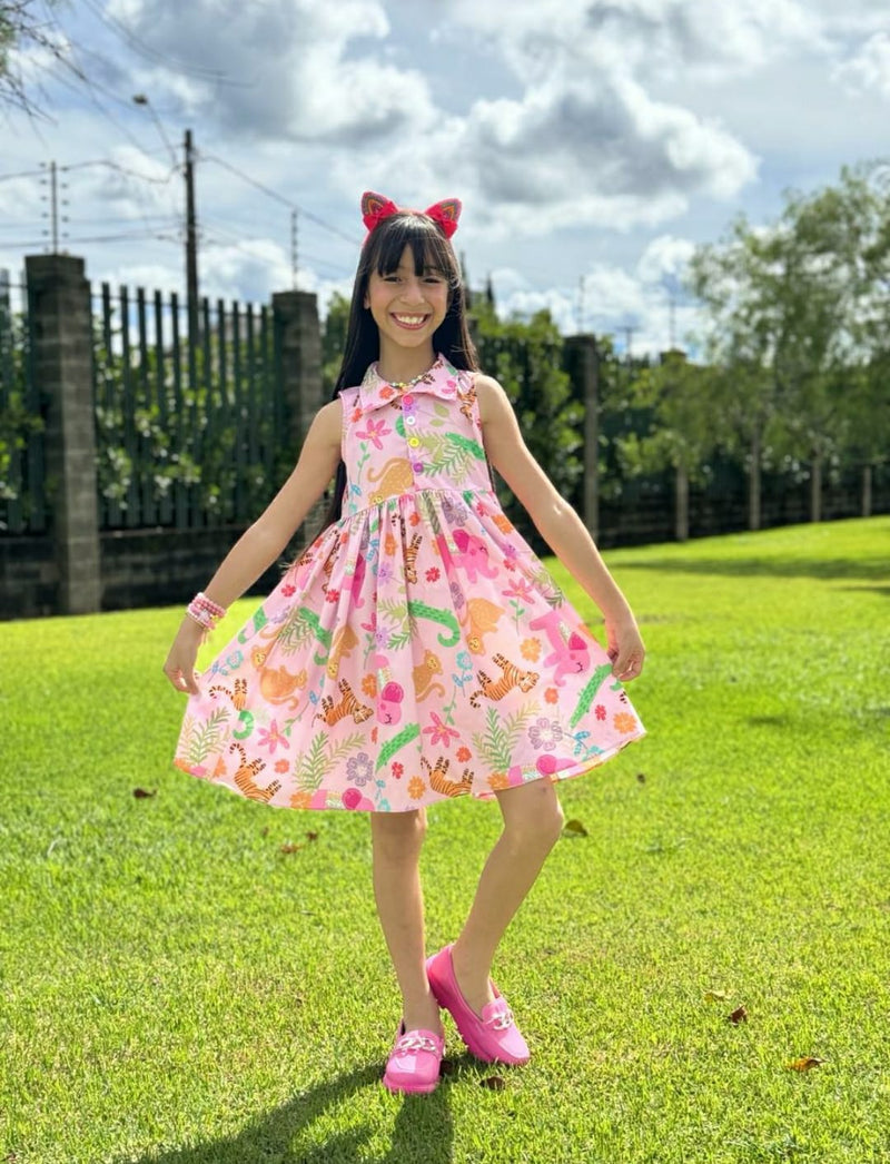 Vestido animais