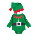 Body Infantil de Natal + Gorro