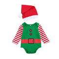 Body Infantil de Natal + Gorro