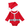 Body Infantil de Natal + Gorro