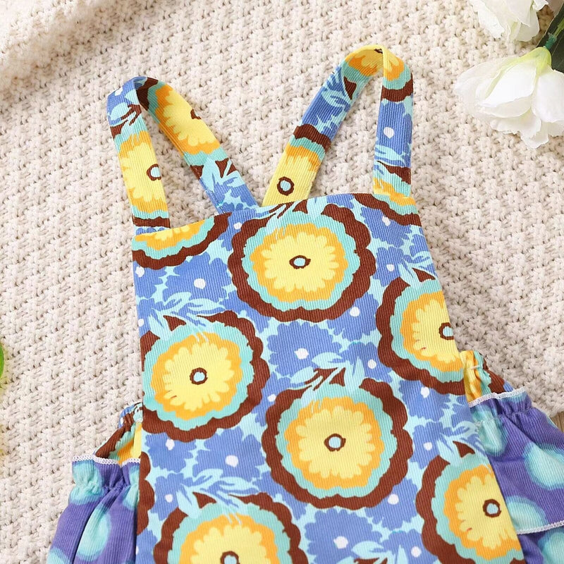 Body Infantil Feminino Azul