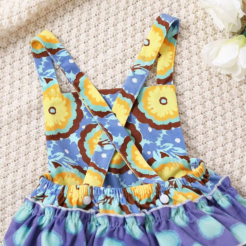 Body Infantil Feminino Azul