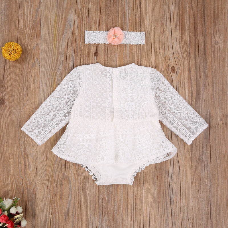 Body Infantil Feminino Branco + Faixa