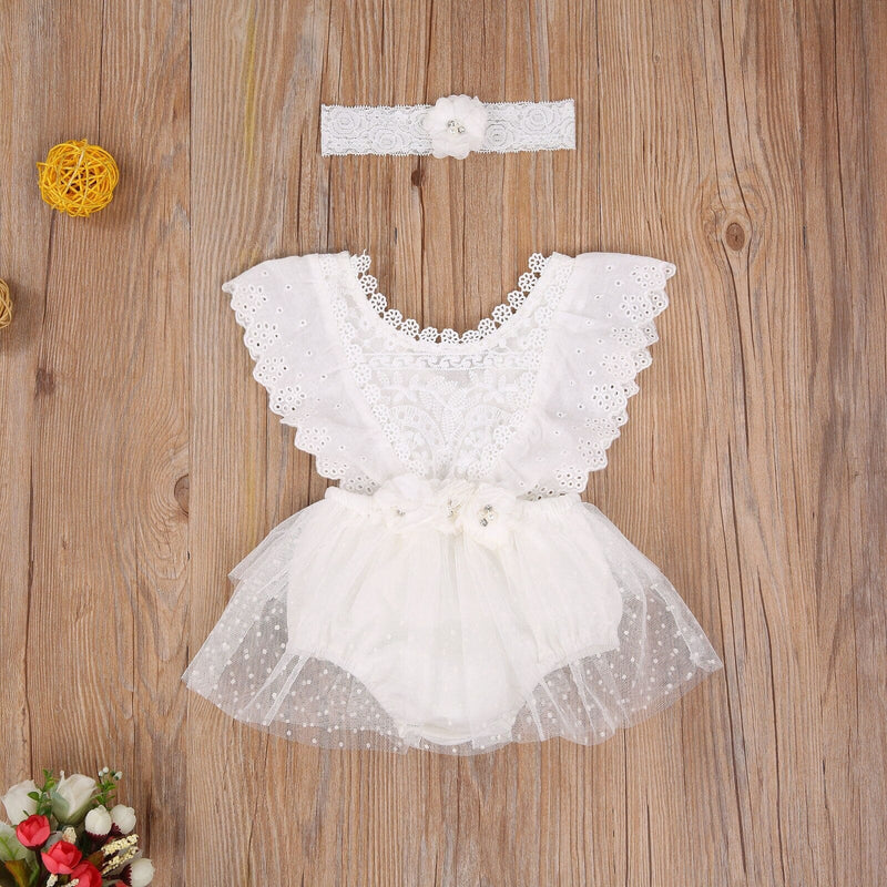 Body Infantil Feminino Branco + Faixa