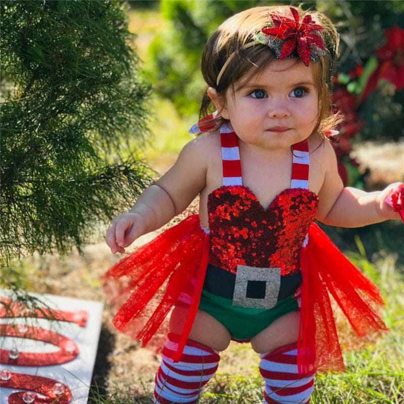 Body Infantil Feminino de Natal